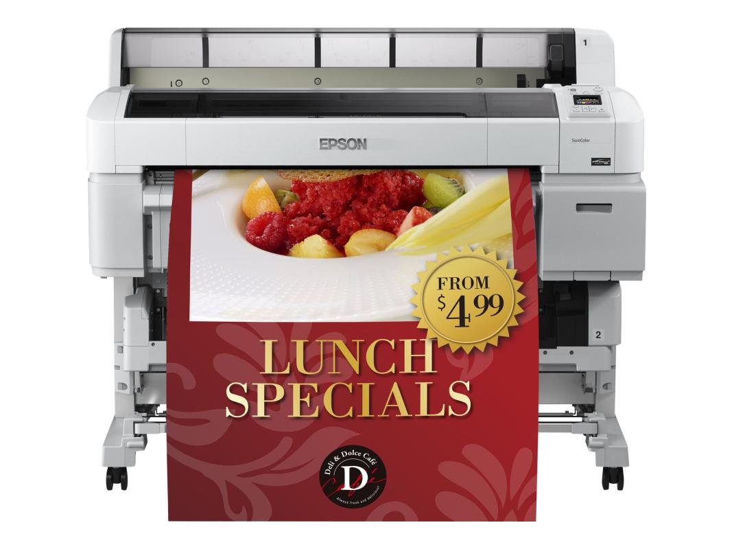 Epson SureColor SC-T5200D-PS (36 Zoll) Doppelrolle PostScipt Großformatdrucker Epson SureColor SC-T5200D-PS (36 Zoll) Doppelrolle PostScipt Großformatdrucker